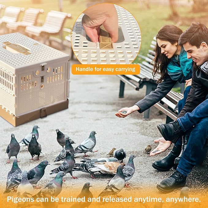 Folding Bird Cage Pigeons Travel Cage Training Cage Release Pairing Cage - Image 6