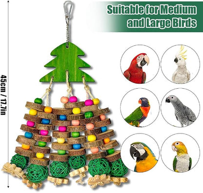 Parrot Toys, Large Bird Parrot Chewing Toys - Image 2