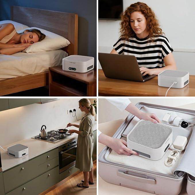 Air Purifiers for Home Bedroom Up to 600 ft², True HEPA Air Purifier for Pets - Image 8