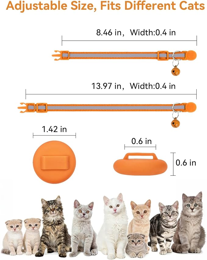 Joytale AirTag Cat Collar 2 Pack - Image 6