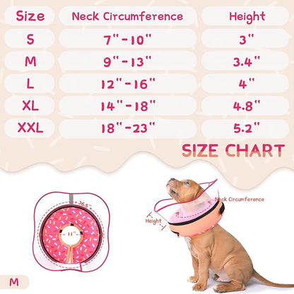 Supet Raised Inflatable Dog Cone Collar to Stop Licking, Soft Dog Cone - Image 6