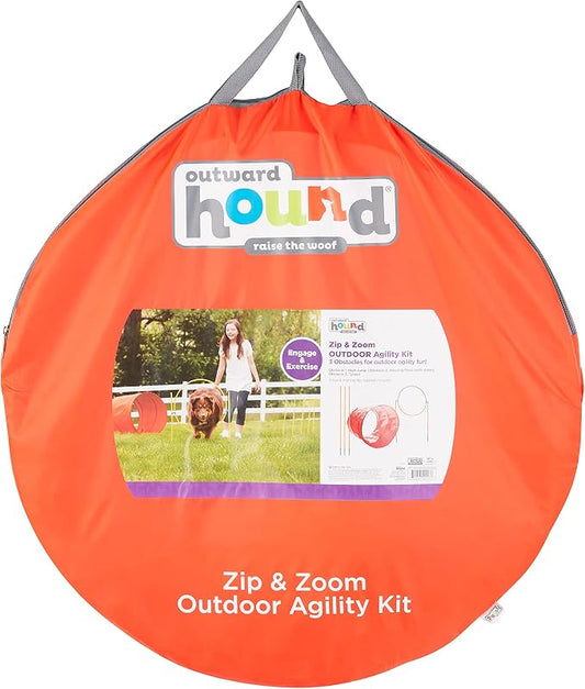 Outward Hound Zip & Zoom Outdoor Dog Agility Training Kit - Image 2