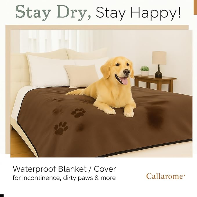 Waterproof Blanket for Bed or Couch – Soft and Leakproof Waterproof Throw - Image 2