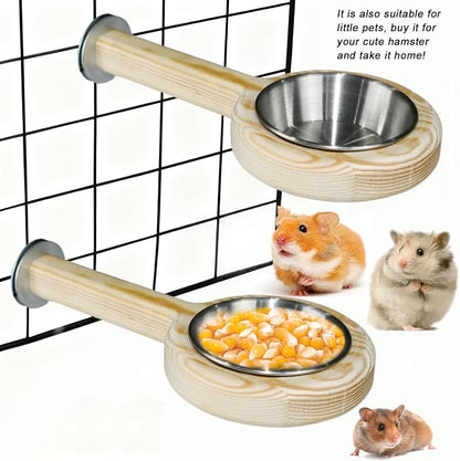 ASOCEA 2 Pack Bird Perch Feeding Cup, Bowls - Image 6