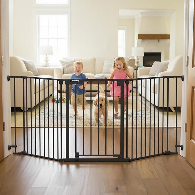 Mumeasy 80" Extra Wide Baby Gate by Mumeasy-FocusonBabyPetSafetyGate