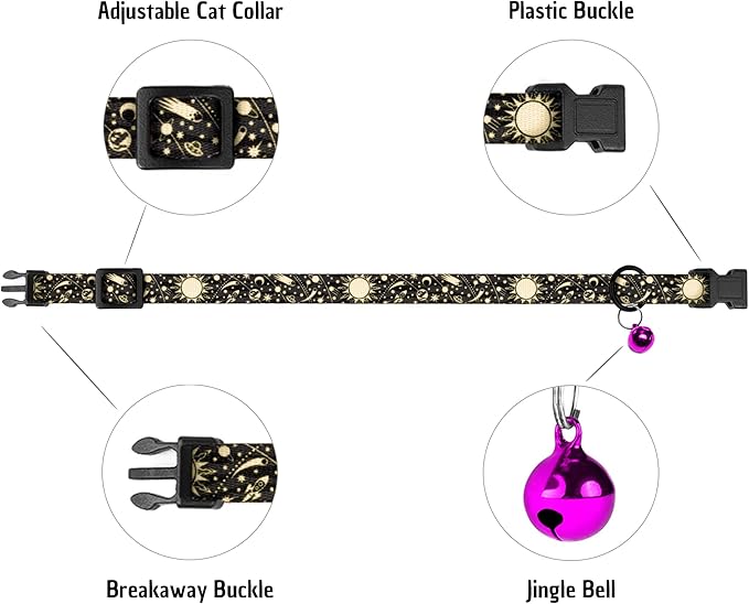 4PCS Breakaway Cat Collars - Image 4