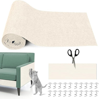 Cat Scratching Mat, DIY Cat Scratchers Furniture Protector by Draupnir