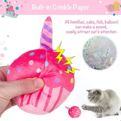 BINGPET Cat Birthday Catnip Toys - Image 3