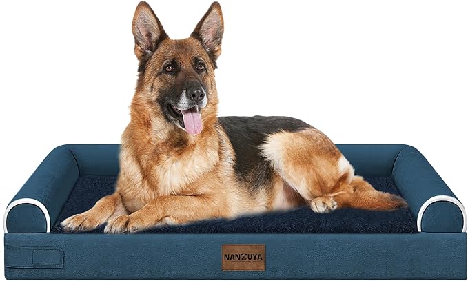 Large Dog Bed Orthopedic Washable: Extra Large Sized Beds by Nanuya