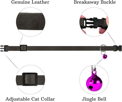 Breakaway Cat Collar Leather - Image 4