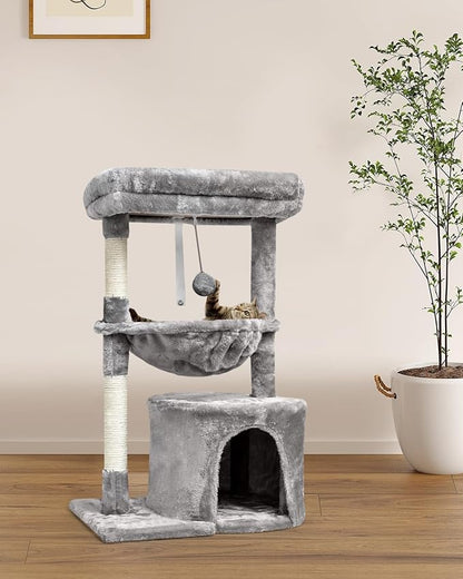 SYANDLVY Small Cat Tree for Indoor Cats, Activity Cat Tower - Image 7