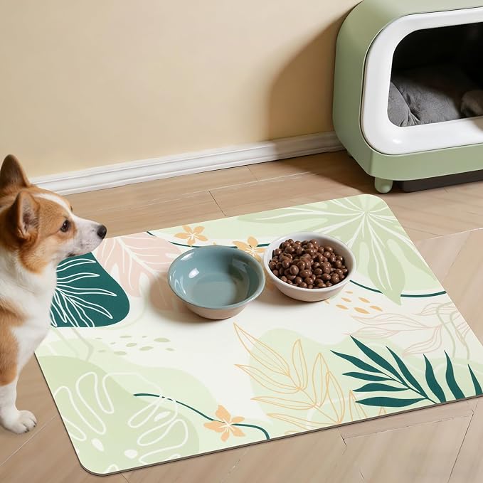 Topotdor Boho Dog Food Mat by Topotdor