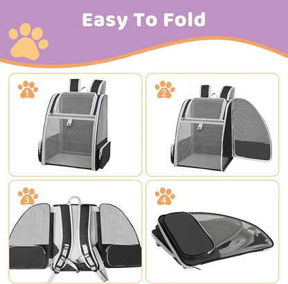 Cat Backpack Carrier Large Pet Backpack - Image 5
