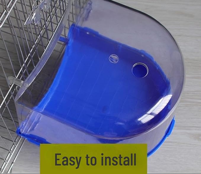 Bird Bath Cage, Cleaning Pet Supplies Bird Bathtub - Image 5