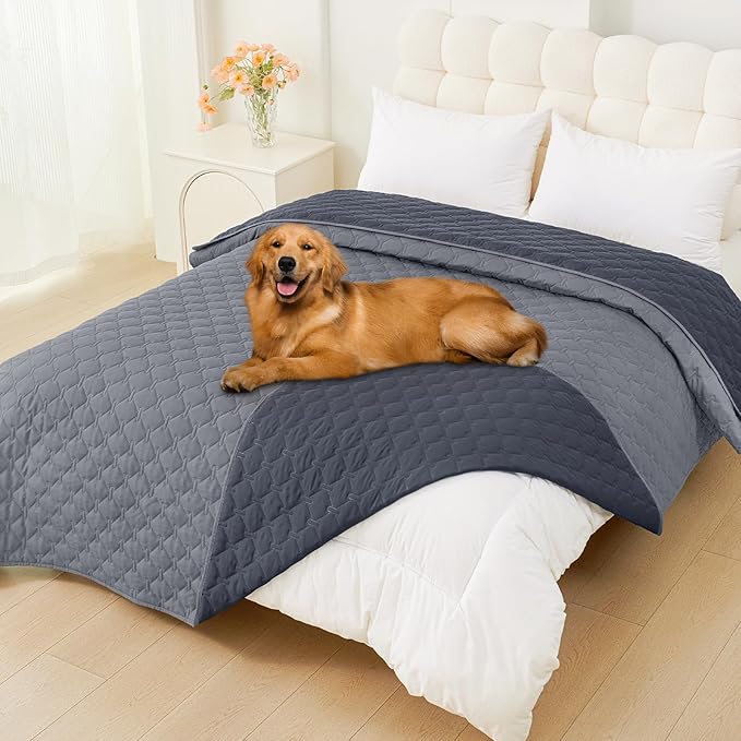Smiry Waterproof Dog Bed Cover Blanket, Soft Reversible Pet Blanket, Washable by Smiry