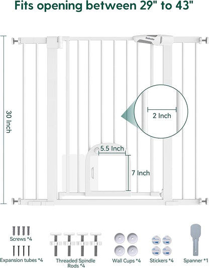 Babelio 36" Tall Upgraded Baby Gate - Image 8