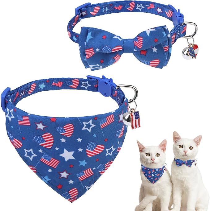 SCENEREAL Independence Cat Collar by SCENEREAL