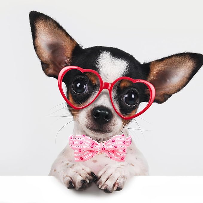 Lionheart glory Dog Bow Collar Valentine's Day Dog Collar - Image 4
