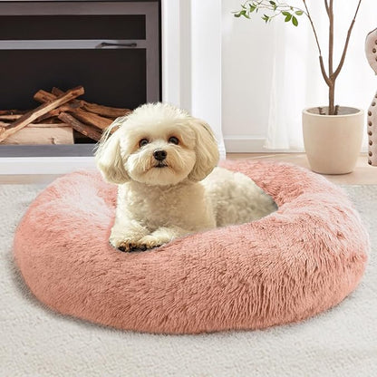 JOLLYVOGUE Calming Dog Bed for Small Dogs by JOLLYVOGUE