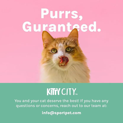 Kitty City Cat Scratcher Refill – 3-Pack Durable Corrugated Cardboard Scratch - Image 9