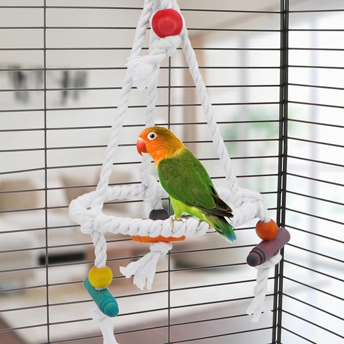 Hypeety Pet Bird Parrot Swing - Image 6
