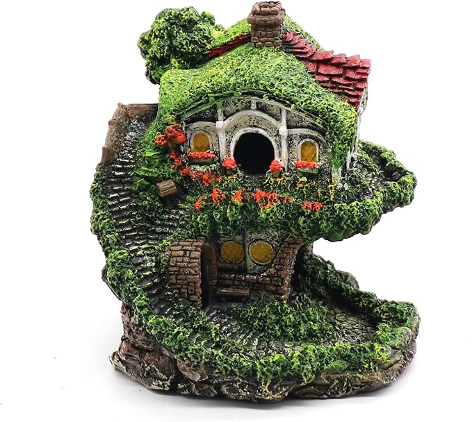 Aquarium Decor Hideaway Cave, Betta Fish Tank House Accessories - Image 8
