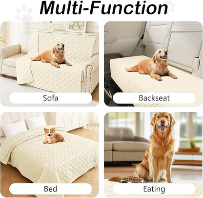 hyha Waterproof Dog Bed Blanket, Soft Pet Blankets, Waterproof Couch Cover - Image 5