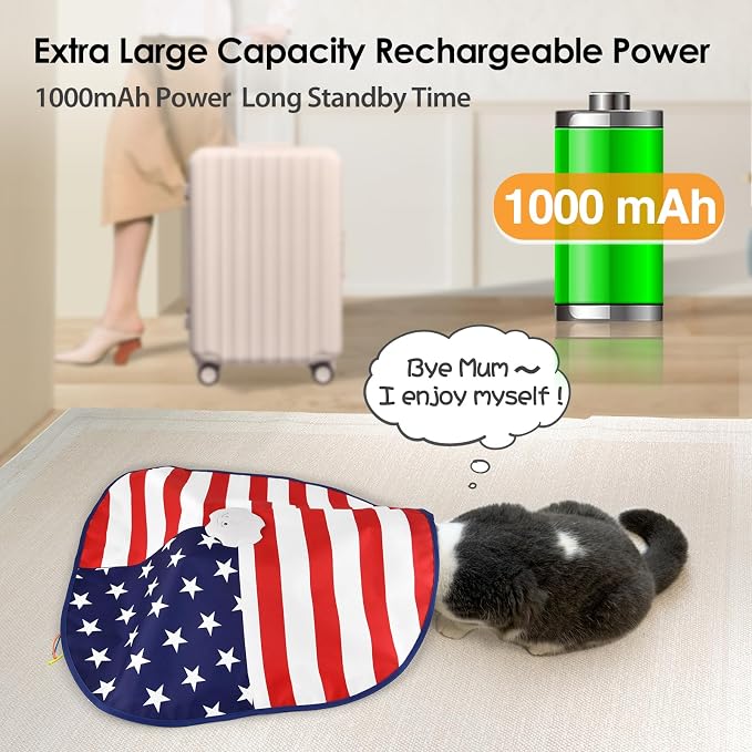 ORSDA Interactive Cat Toys for Indoor, 4 in 1 Automatic Cat Toy for Kitten - Image 6