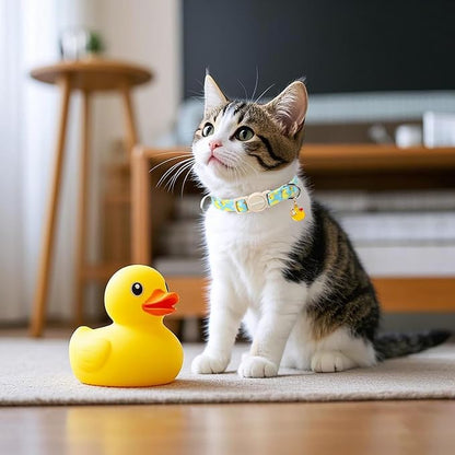 2 Pack Summer Duck Dinosaur Cat Collars Breakaway - Image 6
