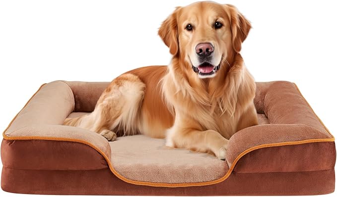 Sweetcrispy Orthopedic Dog Bed, XL Large Memory Foam Puppy Cat Bed by Sweetcrispy