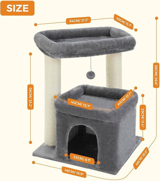 PEQULTI Cat Tree Cat Tower - Image 2