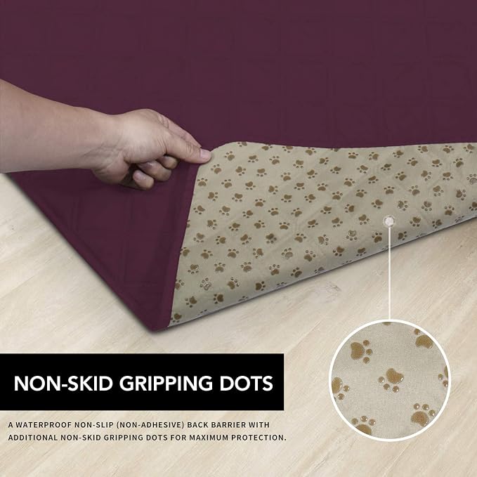 Easy-Going 100% Waterproof Dog Bed Cover, Non-Slip Pet Blanket - Image 3