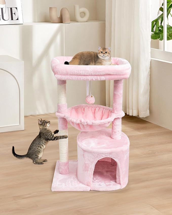 SYANDLVY Small Cat Tree for Indoor Cats, Cat Tower - Image 6