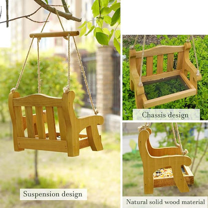 Notakia Set of 2 Swing Wild Bird Feeder Stand - Image 6