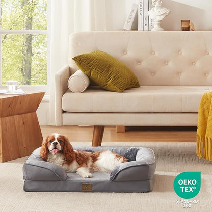 Bedfolks Orthopedic Dog Bed, Waterproof Dog Sofa Bed - Image 8