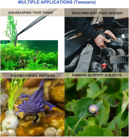 Aquarium Aquascape Tools Kit + Brush - Image 5