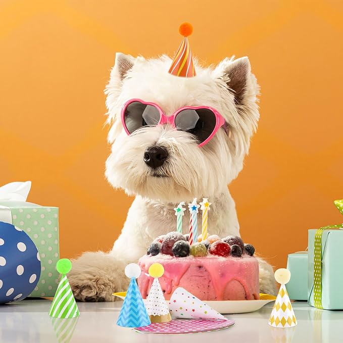 10 PCS Colorful Mini Party Hats - Image 4