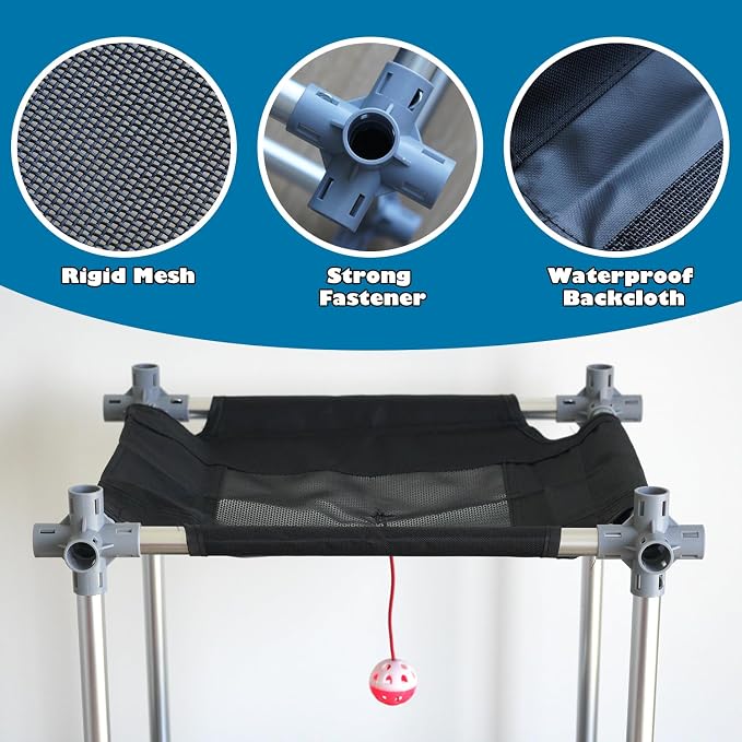 INTURN Catio Outdoor Cat Enclosure, Mega Kit - Image 5