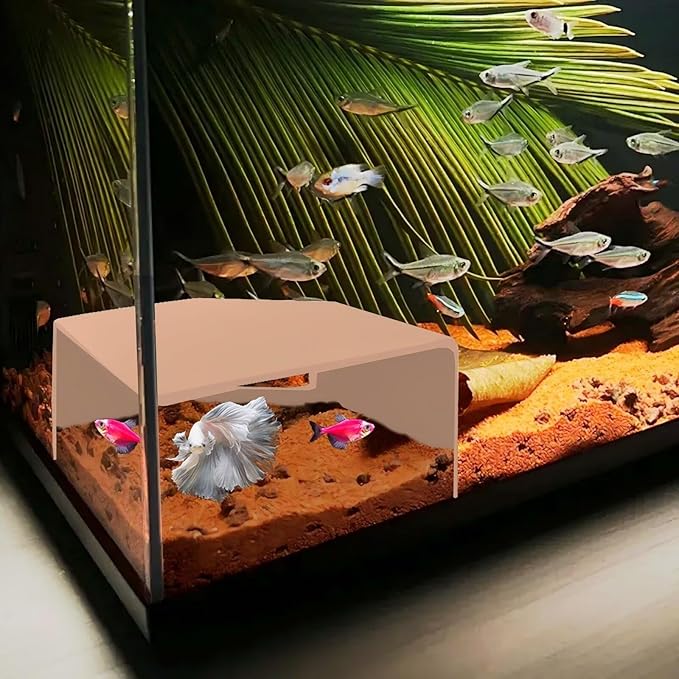 Natural Shrimp Cave for Aquarium – Safe Fish Tank Decor, Breeding Hideout for by CPLIKE