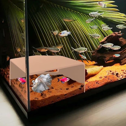 Natural Shrimp Cave for Aquarium – Safe Fish Tank Decor, Breeding Hideout for by CPLIKE