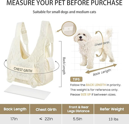 Pet Carrier Backpack, Adjustable Pet Front Cat Dog Carrier Backpack Travel Bag - Image 2