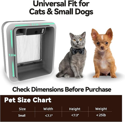 Smart Cat Door with Face Recognition – No Collar Needed, Keyless Entry - Image 7