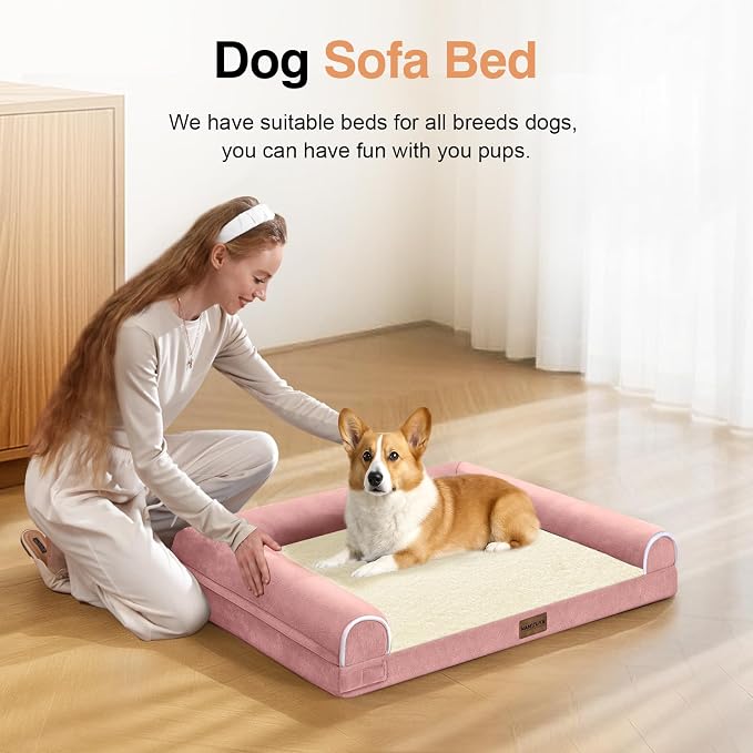Medium Large Dog Bed Orthopedic Washable: Beds Bolster Medium Large Sized Dog - Image 3