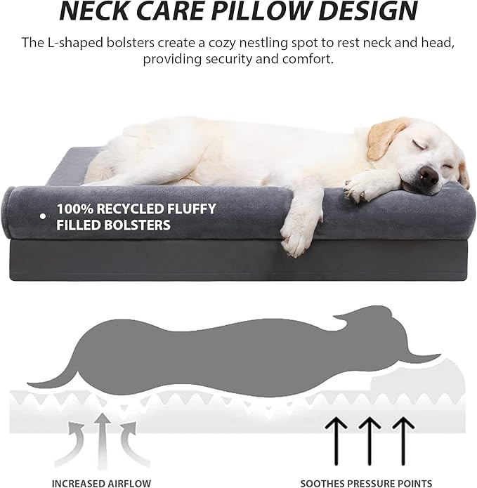 KSIIA Orthopedic Dog Bed - Image 2