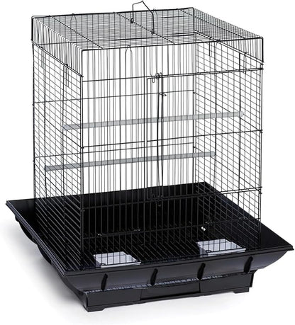 Metal Bird Cage 24 Inch High, Parrot Cage by Hipicute