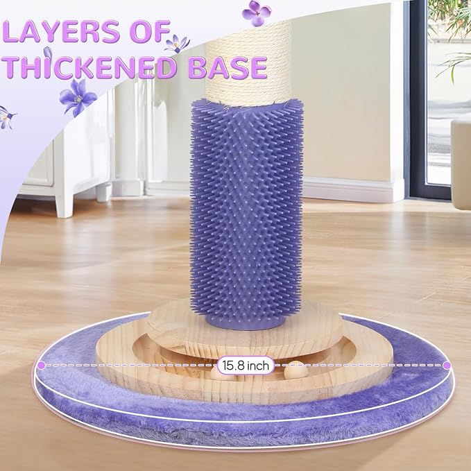 Cat Scratching Post for Indoor Large Adults, Cute Tree - Image 6