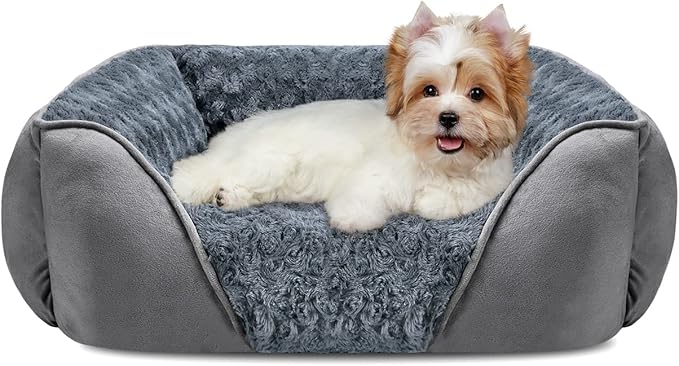 INVENHO Rectangle Washable Orthopedic Dog Bed by INVENHO