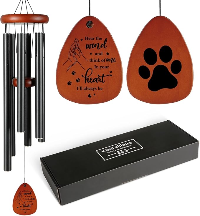 SteadStyle Pet Memorial Gifts for Dogs, Dog Memorial, Pet Memorial Wind Chime by SteadStyle