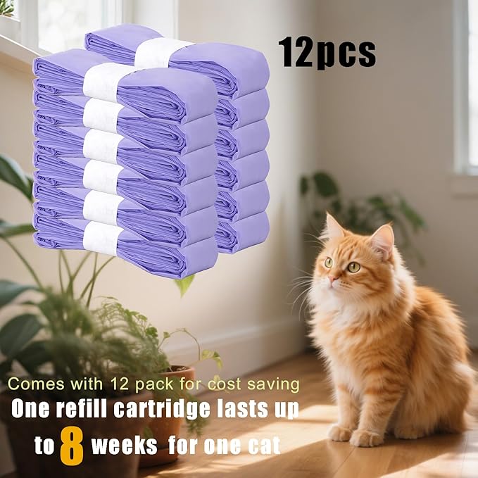 Cat Litter Refill Bags Replacement -12 Pack - Image 5