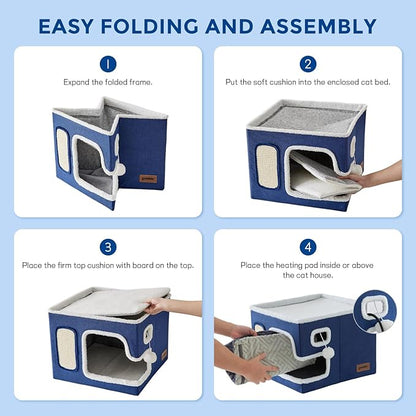Heated Cat House for Indoor Cats - Image 8